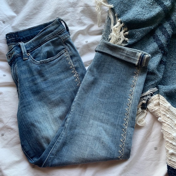 Lucky Brand Denim - Lucky Brand Embroidered Jeans